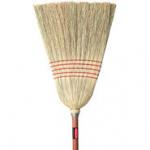 View: 6381 Corn Broom, Standard, 1" dia (2.5 cm) Stained/Lacquered Handle 